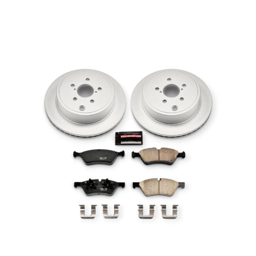 Power Stop 13-16 Scion FR-S Rear Z17 Evolution Geomet Coated Brake Kit - LunaticsCo