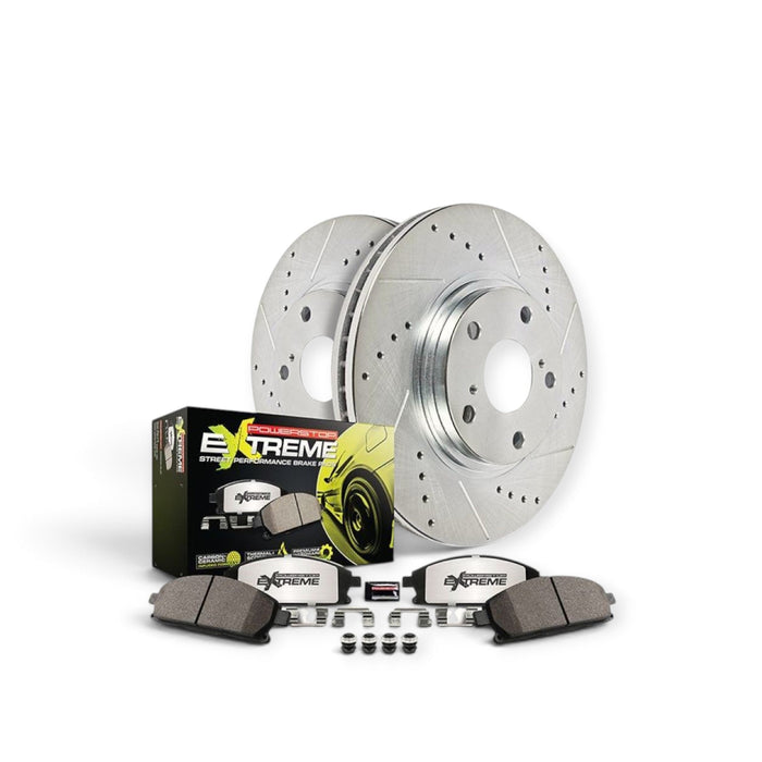 Power Stop 17-20 Subaru BRZ Front Z26 Street Brake Kit - LunaticsCo