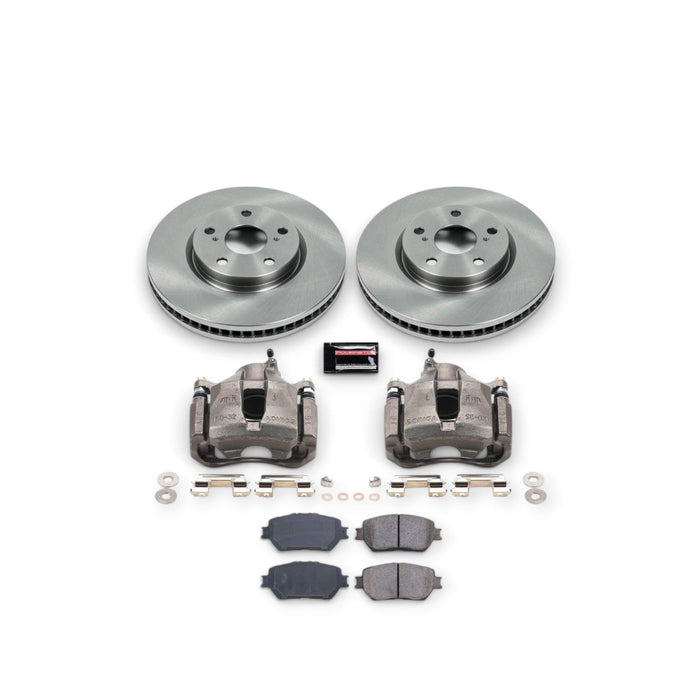 Power Stop 2006 Lexus GS300 Front Autospecialty Brake Kit w/Calipers - LunaticsCo