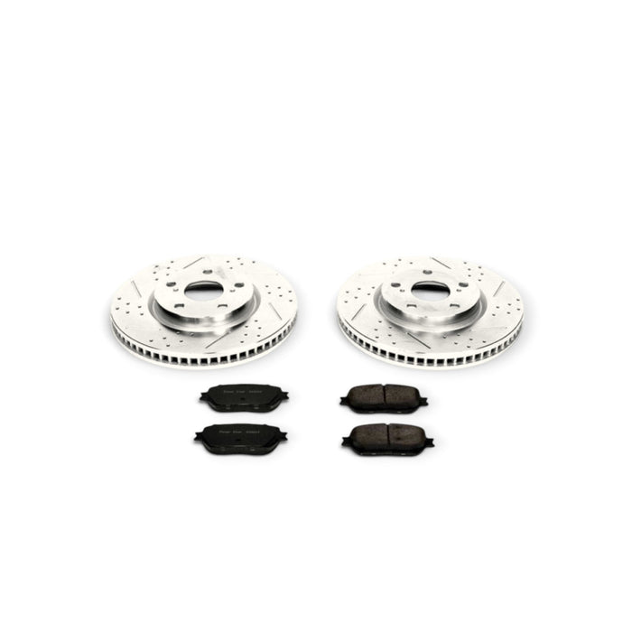 Power Stop 2006 Lexus GS300 Front Z23 Evolution Sport Brake Kit - LunaticsCo
