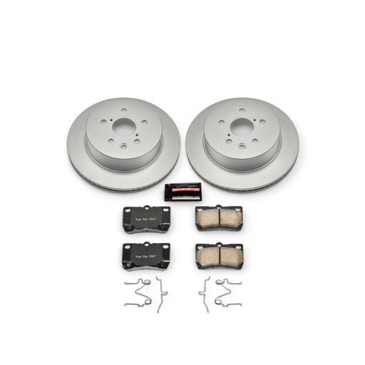 Power Stop 2006 Lexus GS300 Rear Z17 Evolution Geomet Coated Brake Kit - LunaticsCo