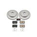 Power Stop 2006 Lexus GS300 Rear Z17 Evolution Geomet Coated Brake Kit - LunaticsCo
