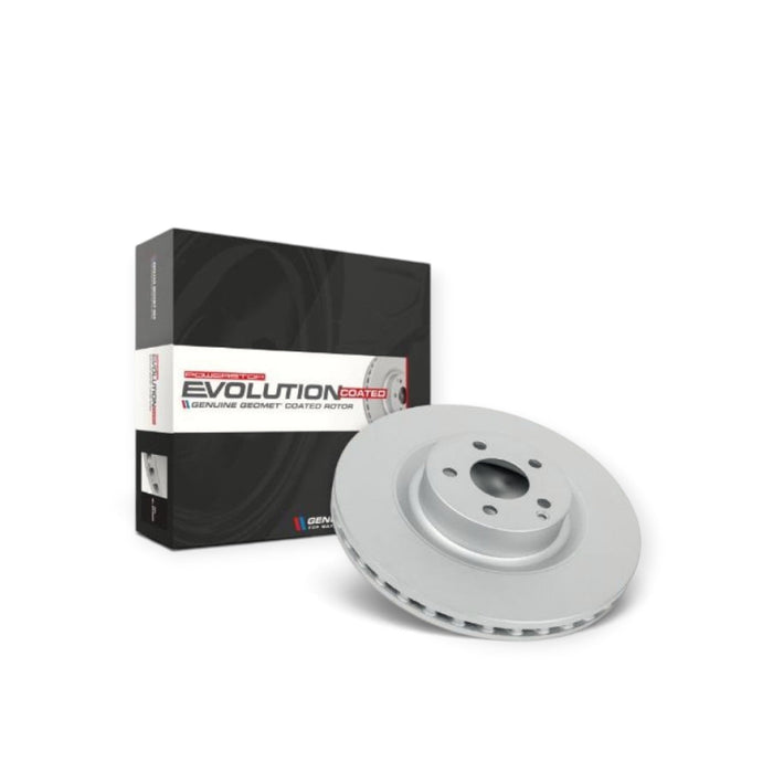Power Stop 2017 Mercedes-Benz C300 Front Evolution Geomet Coated Rotor - LunaticsCo