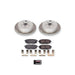 Power Stop 22-23 Toyota GR86 Rear Semi-Coated Rotor Kit - LunaticsCo