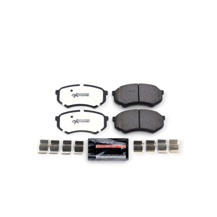 Power Stop 89-92 Toyota Cressida Front Z36 Truck & Tow Brake Pads w/Hardware - LunaticsCo