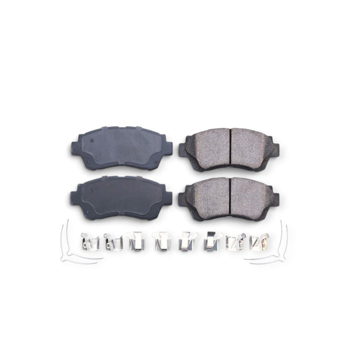 Power Stop 92-96 Lexus ES300 Front Z17 Evolution Ceramic Brake Pads w/Hardware - LunaticsCo