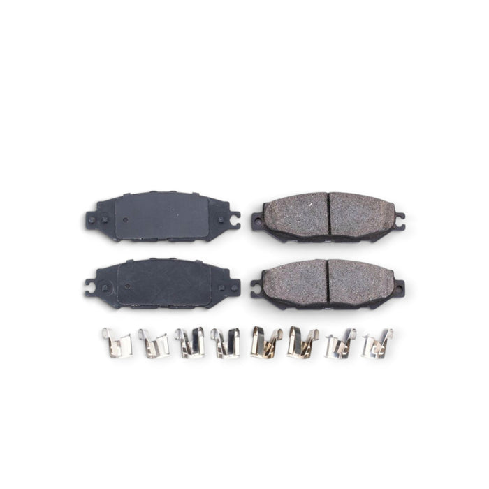 Power Stop 93-00 Lexus LS400 Rear Z17 Evolution Ceramic Brake Pads w/Hardware - LunaticsCo