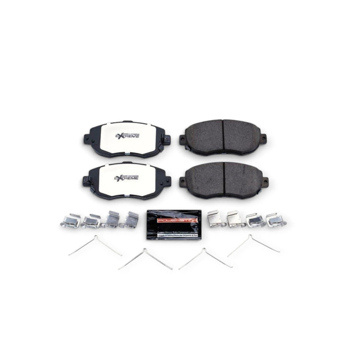 Power Stop 93-05 Lexus GS300 Front Z26 Extreme Street Brake Pads w/Hardware - LunaticsCo