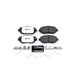 Power Stop 93-05 Lexus GS300 Front Z26 Extreme Street Brake Pads w/Hardware - LunaticsCo