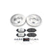 Power Stop 93-05 Lexus GS300 Front Z26 Street Warrior Brake Kit - LunaticsCo