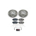 Power Stop 93-94 Lexus LS400 Front Semi-Coated Rotor Kit - LunaticsCo