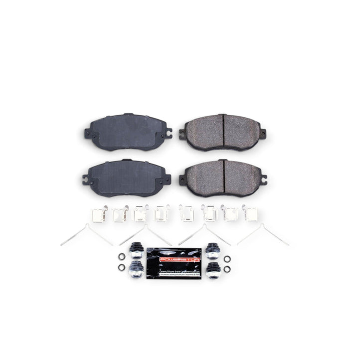 Power Stop 93-94 Lexus LS400 Front Z23 Evolution Sport Brake Pads w/Hardware - LunaticsCo