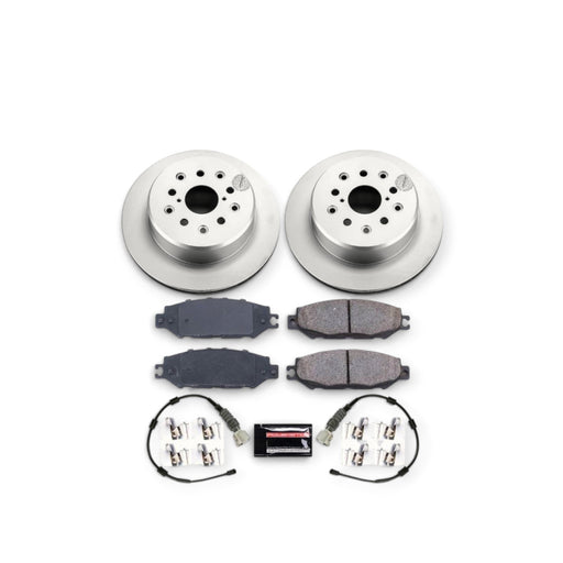 Power Stop 93-94 Lexus LS400 Rear Z17 Evolution Geomet Coated Brake Kit - LunaticsCo