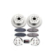 Power Stop 93-94 Lexus LS400 Rear Z17 Evolution Geomet Coated Brake Kit - LunaticsCo