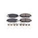 Power Stop 93-97 Lexus GS300 Rear Z17 Evolution Ceramic Brake Pads w/Hardware - LunaticsCo