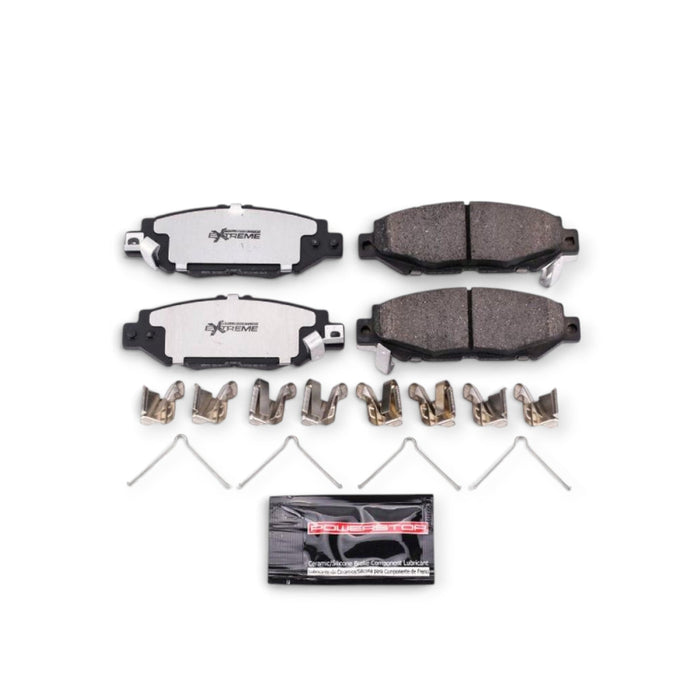 Power Stop 93-97 Lexus GS300 Rear Z26 Extreme Street Brake Pads w/Hardware - LunaticsCo