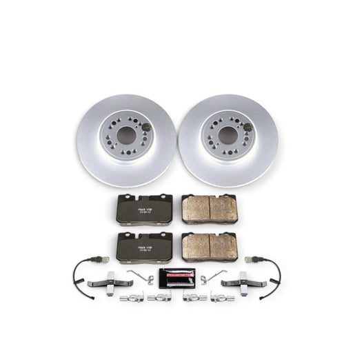 Power Stop 95-00 Lexus LS400 Front Z17 Evolution Geomet Coated Brake Kit - LunaticsCo