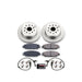 Power Stop 95-00 Lexus LS400 Rear Z17 Evolution Geomet Coated Brake Kit - LunaticsCo