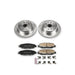 Power Stop 95-00 Lexus LS400 Rear Z23 Evolution Sport Brake Kit - LunaticsCo