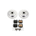Power Stop 98-05 Lexus GS300 Rear Z17 Evolution Geomet Coated Brake Kit - LunaticsCo
