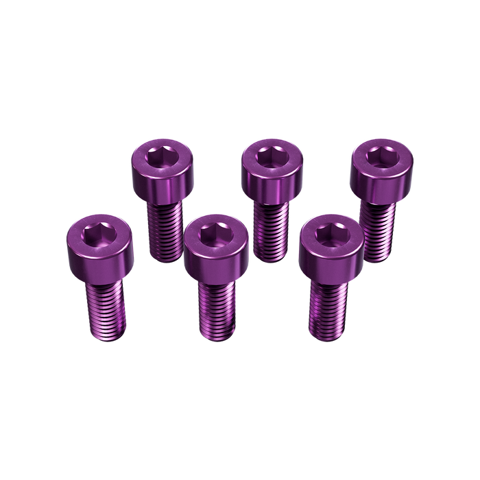 DND Performance Titanium Socket Head Steering Wheel Screws M5 x 0.8 x 16mm Set of 6