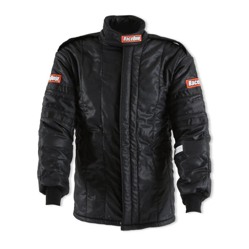 RaceQuip Black SFI-20 Jacket - XL - LunaticsCo
