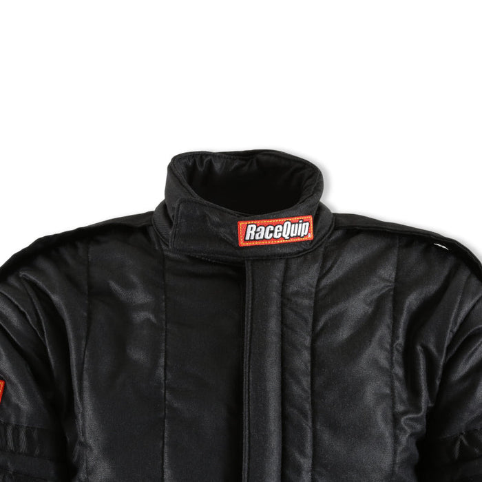RaceQuip Black SFI-20 Jacket - XL - LunaticsCo