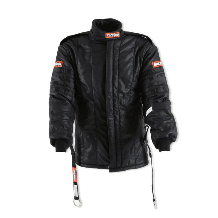 RaceQuip Black SFI-20 Jacket - XXL - LunaticsCo