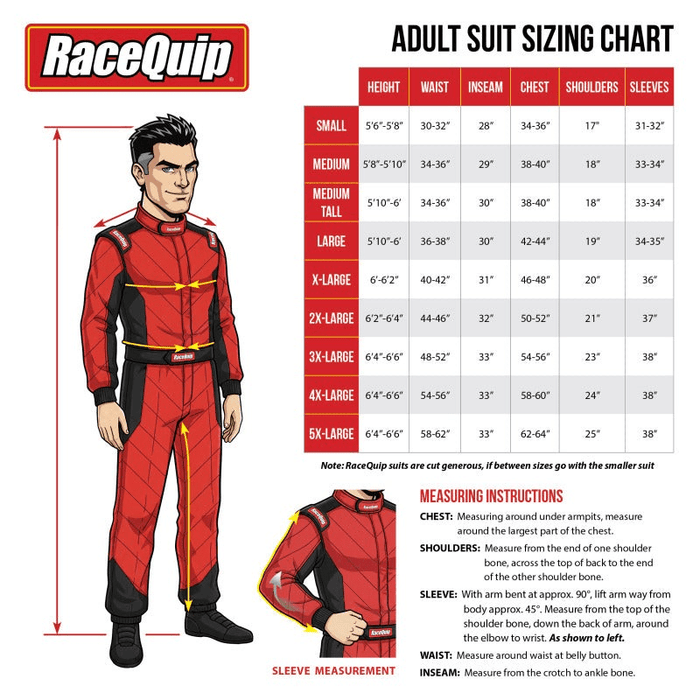 RaceQuip Black SFI-20 Jacket - XXL - LunaticsCo