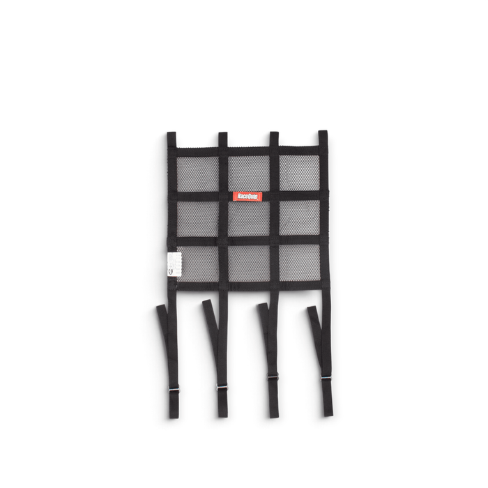 RaceQuip Hybrid Style Window Net, SFI 27.1, 18H x 18W, Black - LunaticsCo
