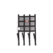 RaceQuip Hybrid Style Window Net, SFI 27.1, 18H x 18W, Black - LunaticsCo
