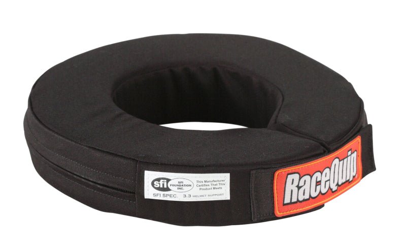 RaceQuip Junior SFI 38.1 Helmet Support, Black (Part #3370097) - Lunatics Company