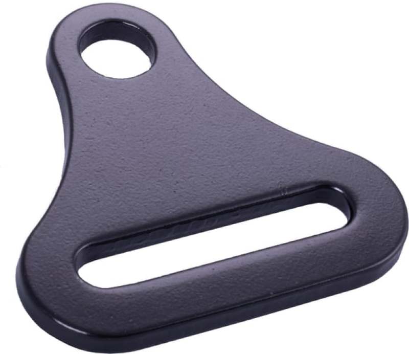 RaceQuip Long Reach Bolt-On End Seat Belt Mounting Hardware, Fits 2-3In Belts, Forged Steel, Steel (Part #700910) - Lunatics Company