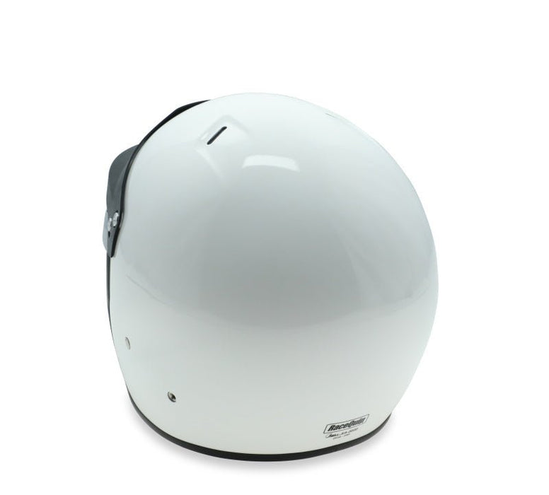 RaceQuip OF25 Helmet, Snell SA2025, White - XXL (Part #257117) - Lunatics Company