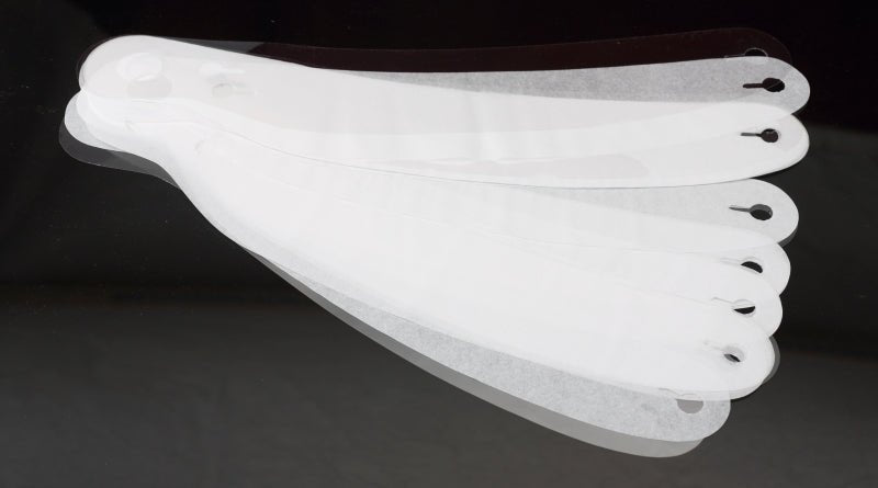 RaceQuip PRO Series Clear Tearoffs, 20 Pack, 2 Mil (Part #203213) - Lunatics Company