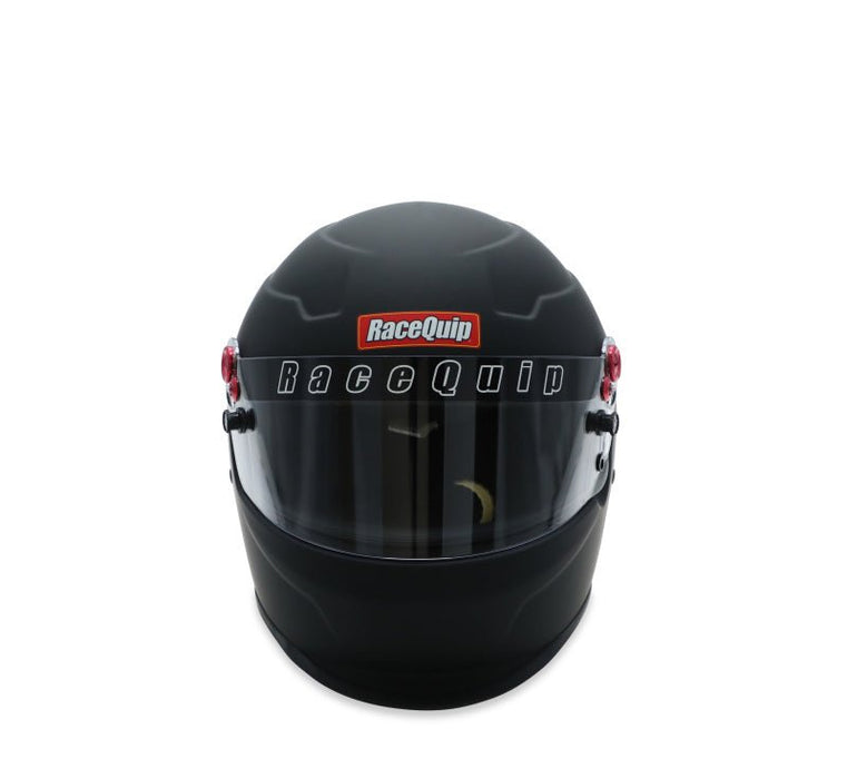 RaceQuip PRO25 Helmet, Snell SA2025, Flat Black - XXL (Part #277997) - Lunatics Company