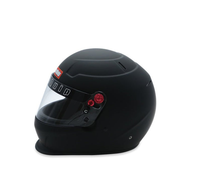 RaceQuip PRO25 Helmet, Snell SA2025, Flat Black - XXL (Part #277997) - Lunatics Company