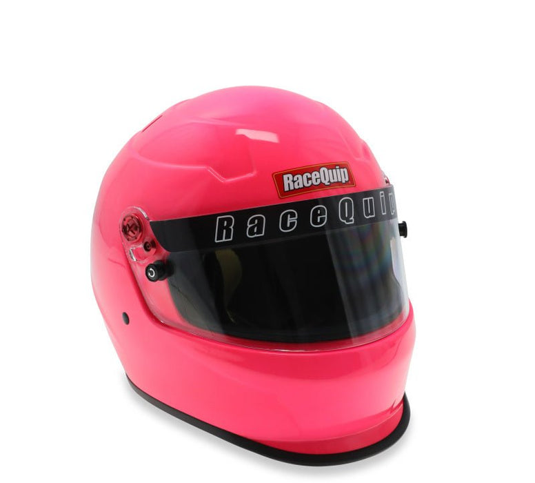 RaceQuip PRO25 Helmet, Snell SA2025, Hot Pink - XL (Part #277886) - Lunatics Company