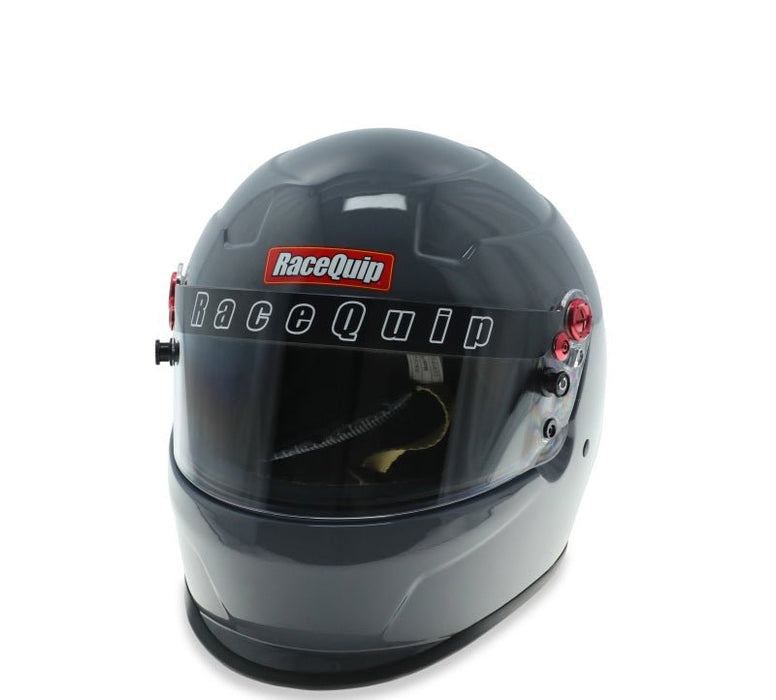 RaceQuip PRO25 Helmet, Snell SA2025, Steel - XXL (Part #277667) - Lunatics Company