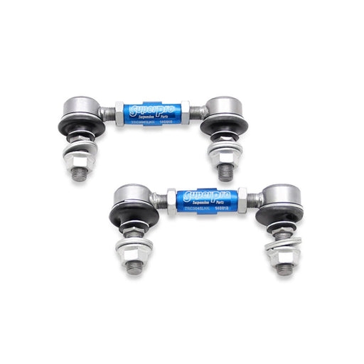 Rear Sway Bar Link Kit - Heavy Duty Adjustable (100mm - 120mm Length, 10mm Studs) (TRC1045) LS - Lunaticsco