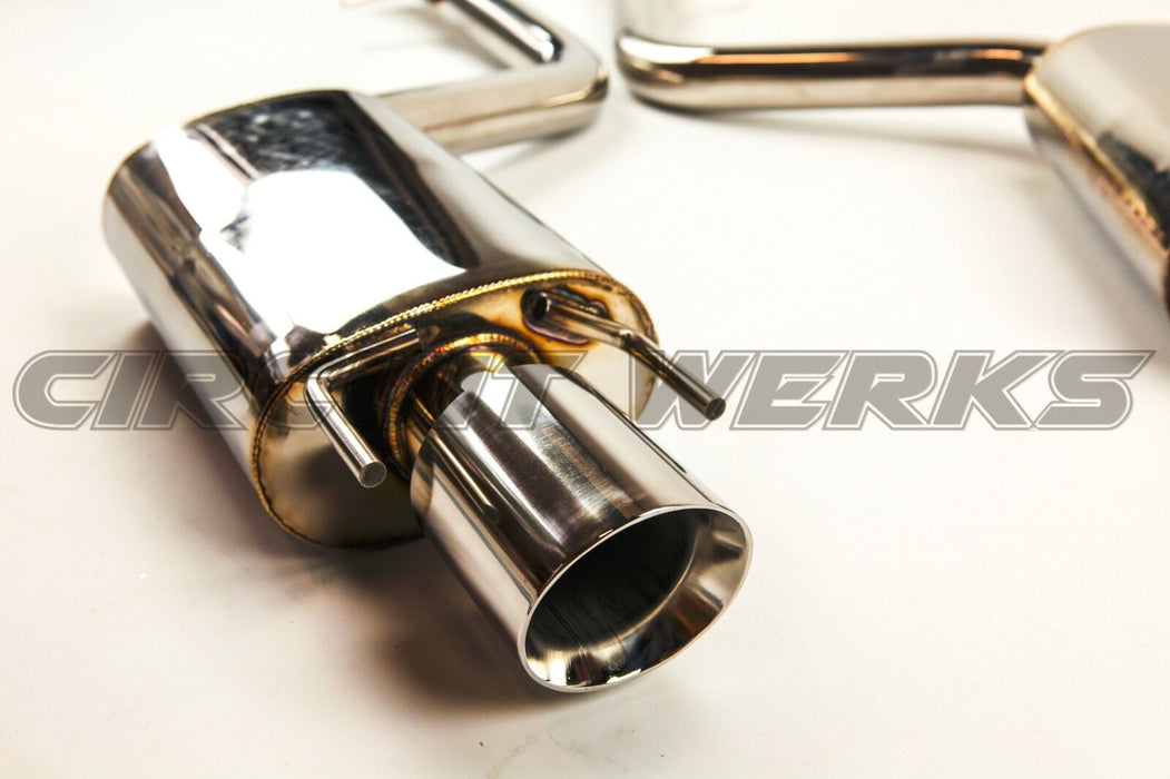 Circuit Werks Mufflered Axle-Back Exhaust Lexus RC200t / RC300 / RC350 2015–2024