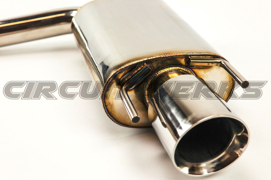 Circuit Werks Mufflered Axle-Back Exhaust Lexus RC200t / RC300 / RC350 2015–2024
