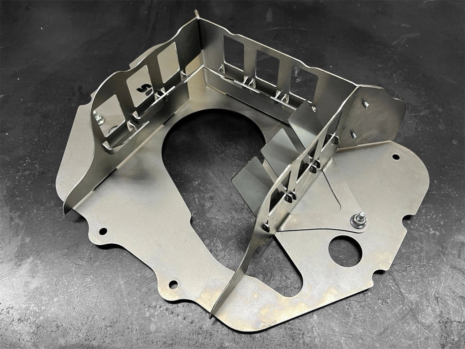 SHOVKOVIC 1JZ / 2JZ FRONT Sump Oil Pan Baffle Toyota Engines Anti Oil Starvation Upgrade Type F1 Lexus GS300 IS300 - Lunaticsco