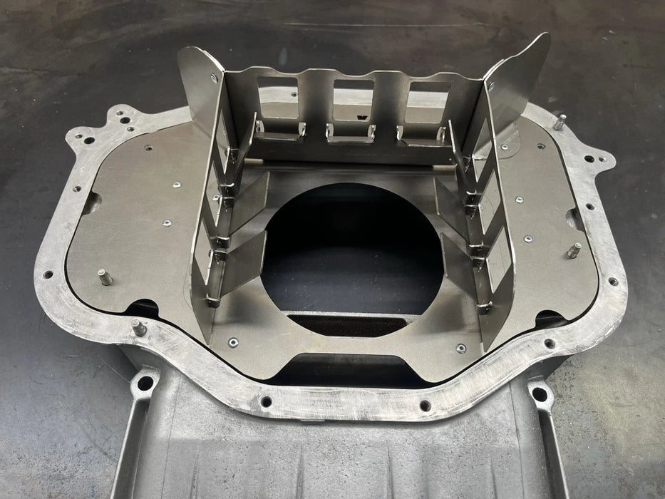 SHOVKOVIK 1UZ - FE NON VVTI FRONT Sump Oil Pan Baffle Anti Oil Starvation Upgrade Lexus LS400 89 - 00 - Lunaticsco