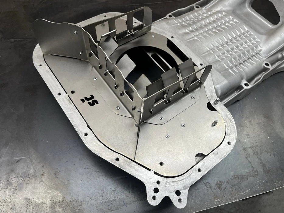 SHOVKOVIK 1UZ - FE NON VVTI FRONT Sump Oil Pan Baffle Anti Oil Starvation Upgrade Lexus LS400 89 - 00 - Lunaticsco