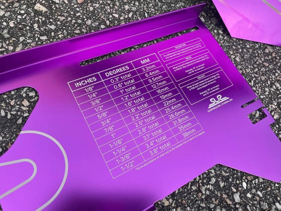 SLR Universal Alignment Toe Plates - Lunaticsco
