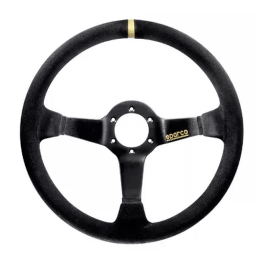 Sparco 325 Suede Universal Racing Steering Wheel - Lunaticsco