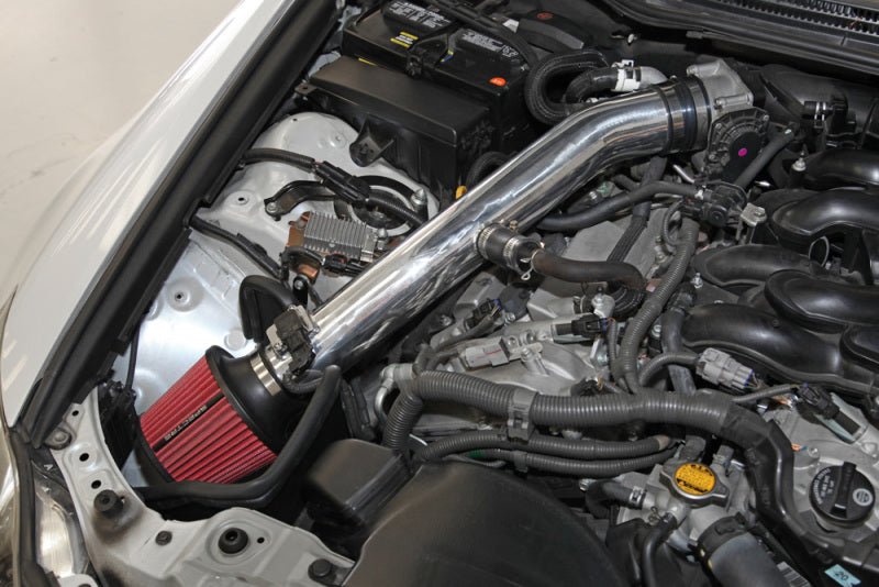 Spectre F/I Air Intake Kit - Polished w/Red Filter V6 - 2.5/3.5L 06 - 12 Lexus IS250/IS350 - Lunaticsco