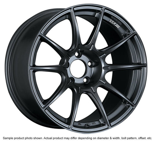 SSR GTX01 18x10.5 5x114.3 22mm Offset Flat Black Wheel G35 / 350z / 370z - Lunaticsco