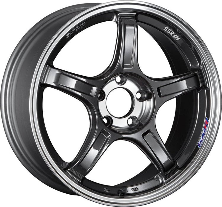 SSR GTX03 18x9.5 5x114.3 38mm Offset Gun Metallic Wheel - Lunaticsco